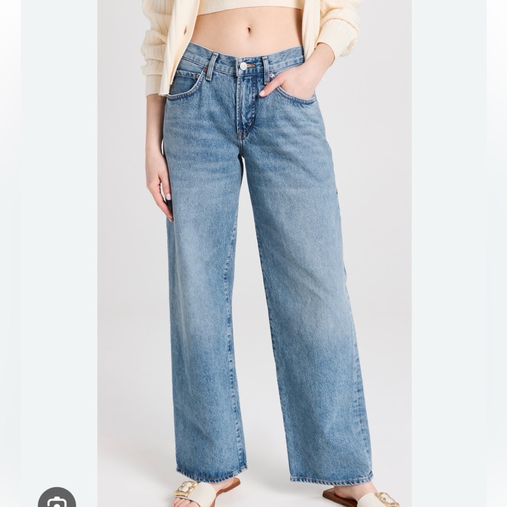 Agolde Light Blue Fushion Jeans